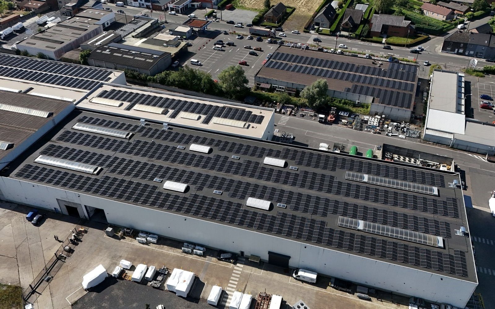 Renewable and industrial energy infrastructure in Belgium